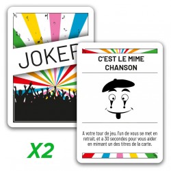 2x jokers "C'est le mime...